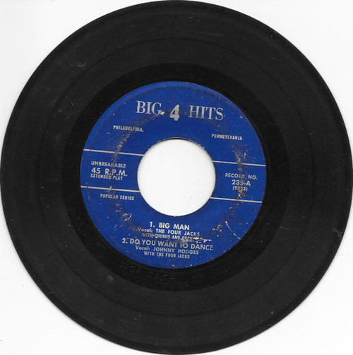 Various - Big Man / Do You Want To Dance / Secretly / Purple People Eater (7", EP)