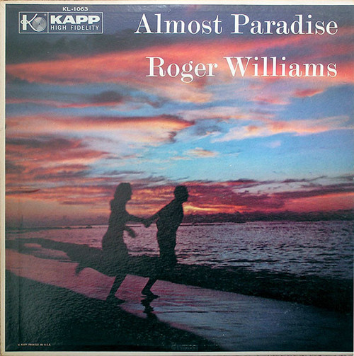 Roger Williams (2) - Almost Paradise - Kapp Records - KL-1063 - LP, Album 1156885486