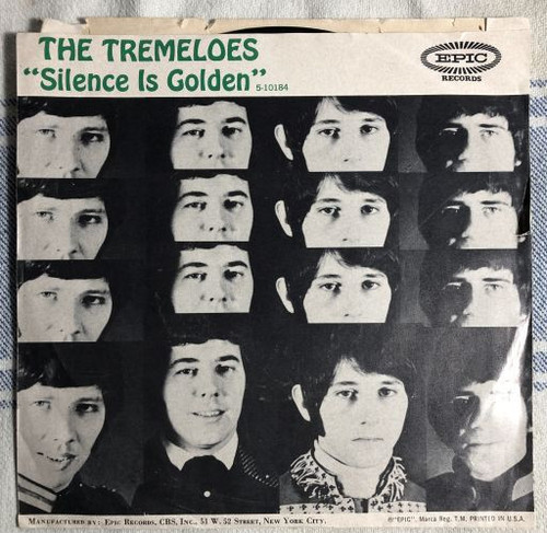 The Tremeloes - Silence Is Golden - Epic - 5-10184 - 7", Single, Ter 1157198338