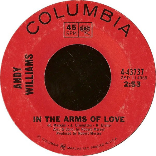 Andy Williams - In The Arms Of Love - Columbia - 4-43737 - 7" 1158928977