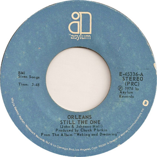 Orleans - Still The One (7", Single, Styrene, PRC)