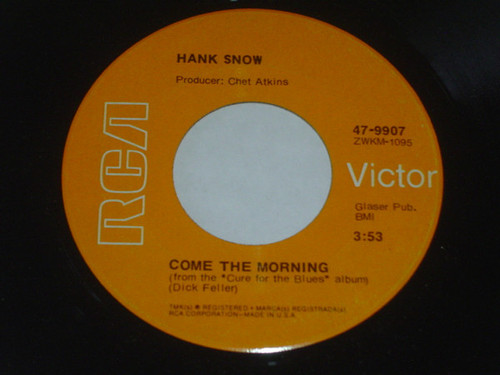 Hank Snow - Come The Morning / Francesca (7", Single)