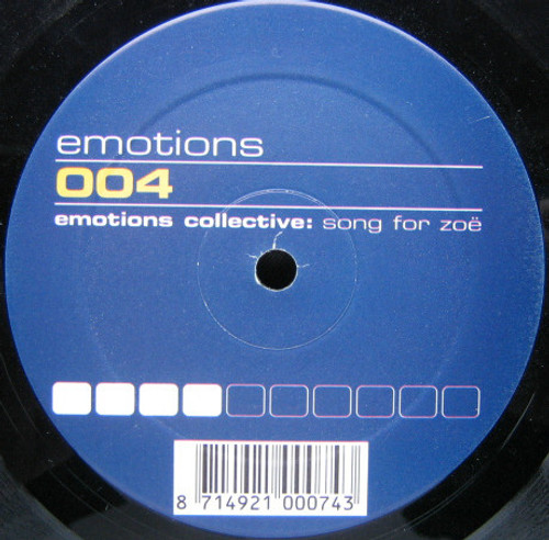 Emotions Collective - Song For Zoë (12")