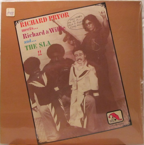 Richard Pryor / Richard & Willie - Richard Pryor Meets...Richard & Willie And...The SLA!! (LP)