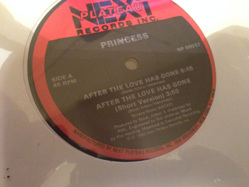 Princess - After The Love Has Gone (12")