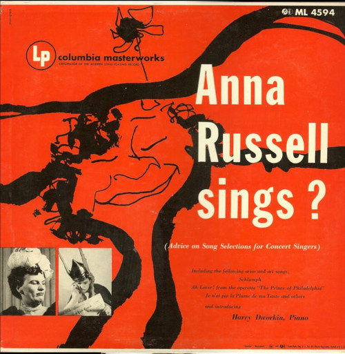 Anna Russell - Anna Russell Sings? - Columbia Masterworks - ML 4594 - LP, Album, Mono, RP 1163188382