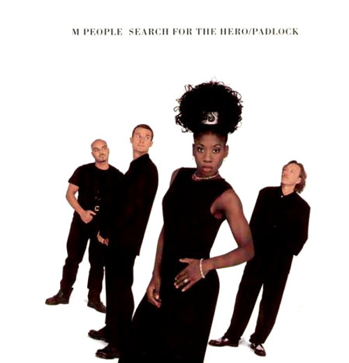 M People - Search For The Hero / Padlock - Epic - 49 78022 - 12" 1163526160