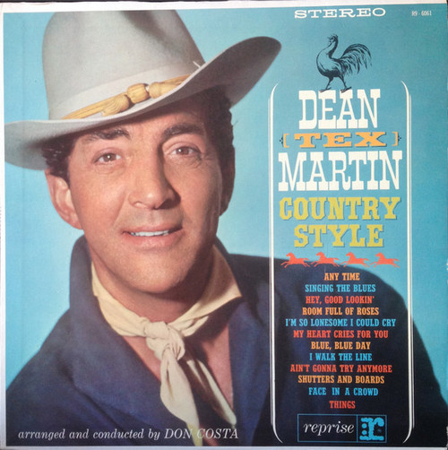 Dean Martin - Country Style - Reprise Records, Reprise Records - R9-6061, RS-6061 - LP, Album, RP 1164489575