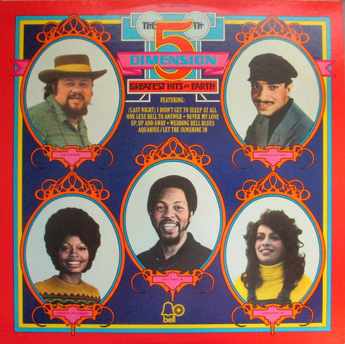 The 5th Dimension* - Greatest Hits On Earth (LP, Comp, She)