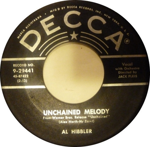 Al Hibbler - Unchained Melody / Daybreak - Decca - 9-29441 - 7", Single 1168224111
