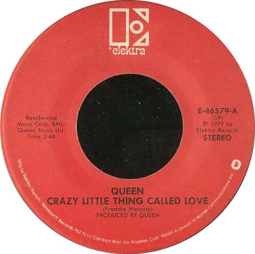 Queen - Crazy Little Thing Called Love - Elektra - E-46579 - 7", Single, M/Print, SP 1168820881