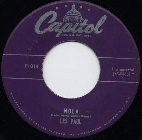 Les Paul - Nola / Jealous (7")