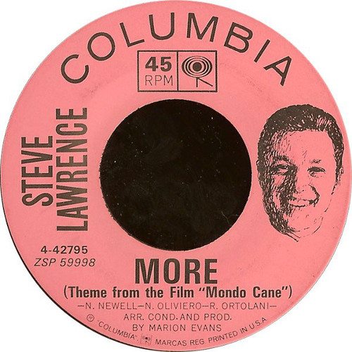 Steve Lawrence (2) - More / Poor Little Rich Girl (7")
