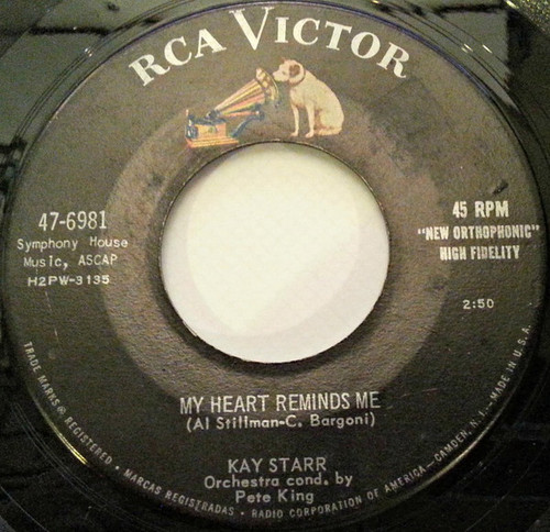 Kay Starr - My Heart Reminds Me - RCA Victor - 47-6981 - 7" 1169764123