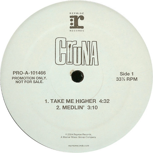 Cruna - Take Me Higher - Reprise Records - PRO-A-101466 - 12", Promo 1171557627