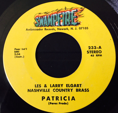 Les & Larry Elgart - Patricia (7", Single)