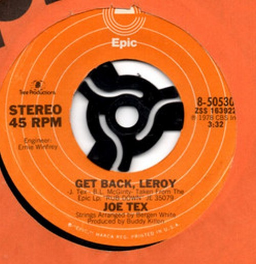 Joe Tex - Get Back Leroy (7")