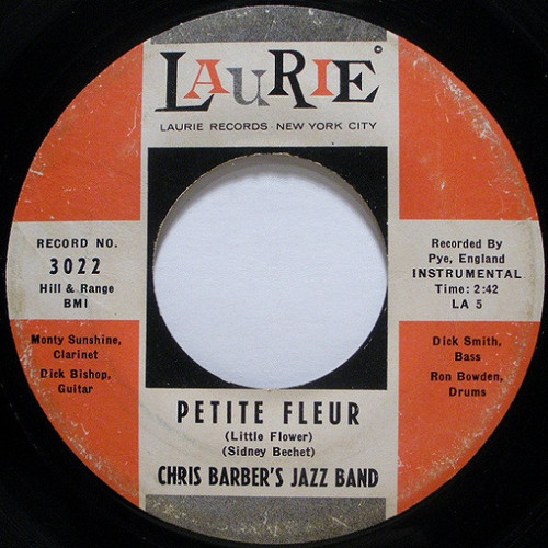 Chris Barber's Jazz Band - Petite Fleur (Little Flower) - Laurie Records - 3022 - 7", Single 1171916776