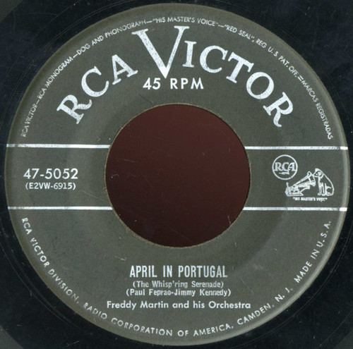 Freddy Martin And His Orchestra - April In Portugal (7")