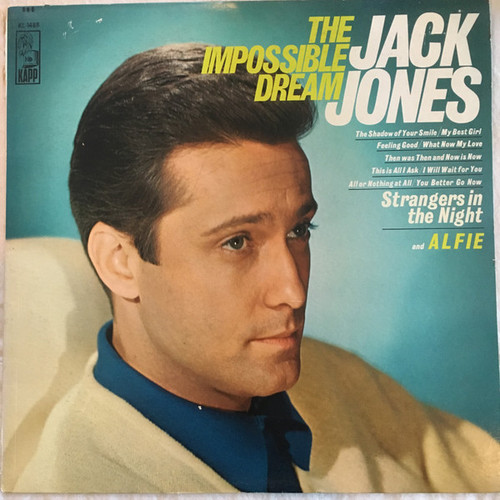 Jack Jones - The Impossible Dream - Kapp Records - KL-1486 - LP, Mono, Promo 1171954510