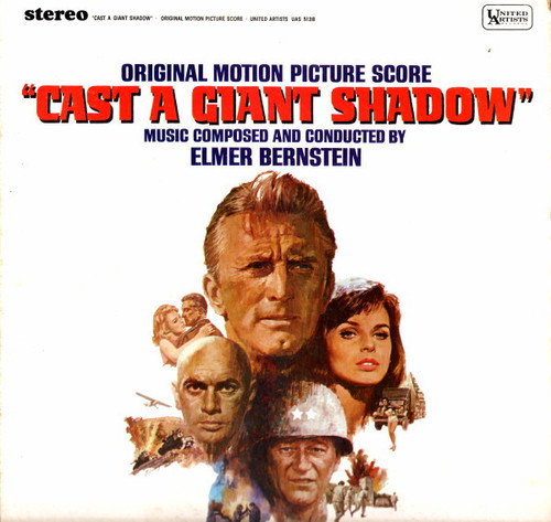 Elmer Bernstein - Cast A Giant Shadow (Original Motion Picture Score) - United Artists Records - UAS 5138 - LP, Album 1172578338