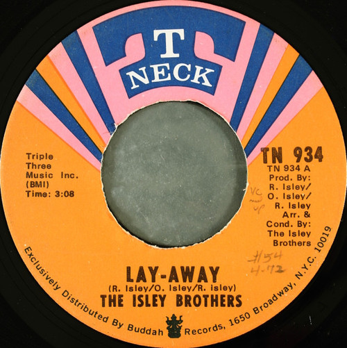 The Isley Brothers - Lay-Away - T-Neck - TN 934 - 7", Single, Mono, ARP 1172982319