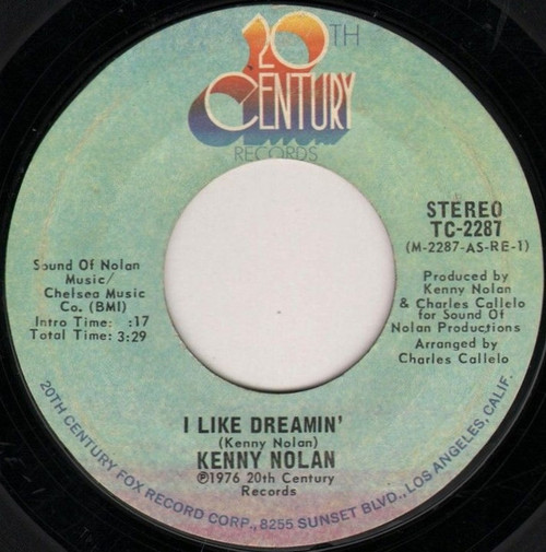 Kenny Nolan - I Like Dreamin' / Time Ain't Time Enough - 20th Century Records - TC-2287 - 7", Single, Styrene 1174083600