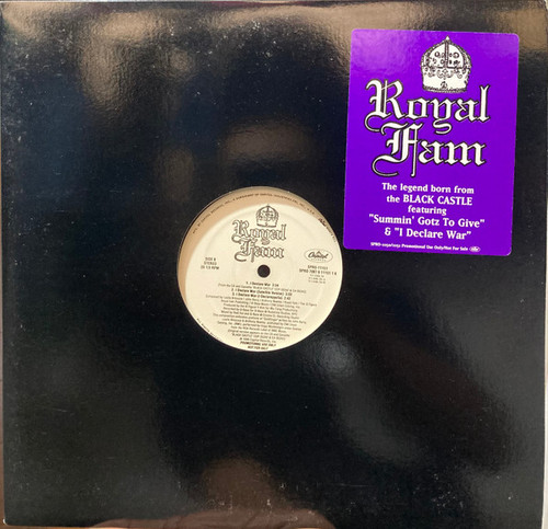 Royal Fam - Summin' Gotz To Give / I Declare War (12", Promo)