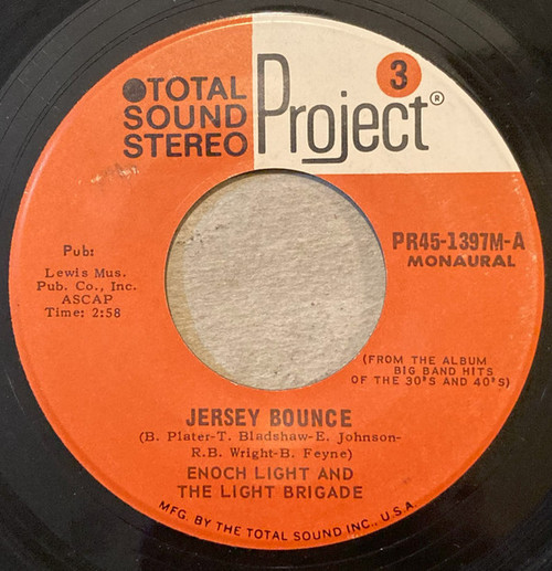 Enoch Light And The Light Brigade - Jersey Bounce (7", Mono)