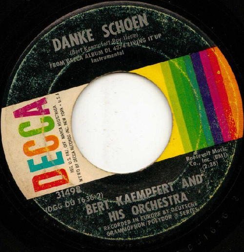 Bert Kaempfert & His Orchestra - Danke Schoen / Give And Take - Decca - 31498 - 7", Single 1176946007