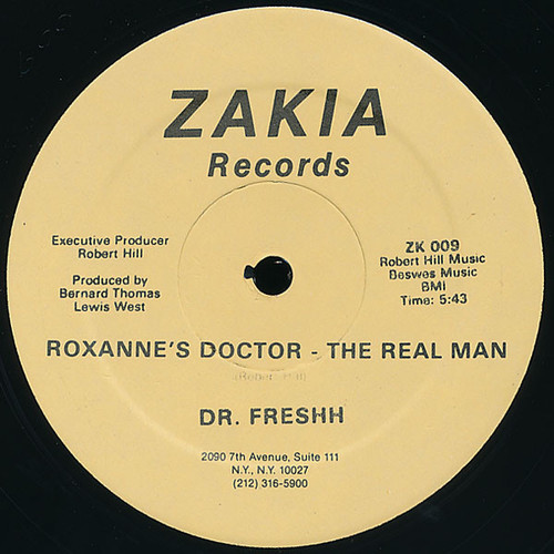 Dr. Freshh - Roxanne's Doctor - The Real Man (12")