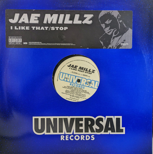 Jae Millz - I Like That / Stop (12", Promo)