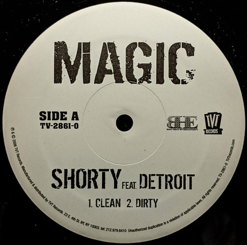 Magic (2) - Shorty - TVT Records - TV-2861-0 - 12" 1178615100