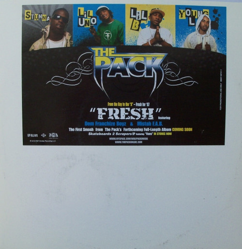 The Pack (2) - Fresh - Up All Nite, Jive, Zomba Label Group - 88697-06741-1 - 12" 1178664274