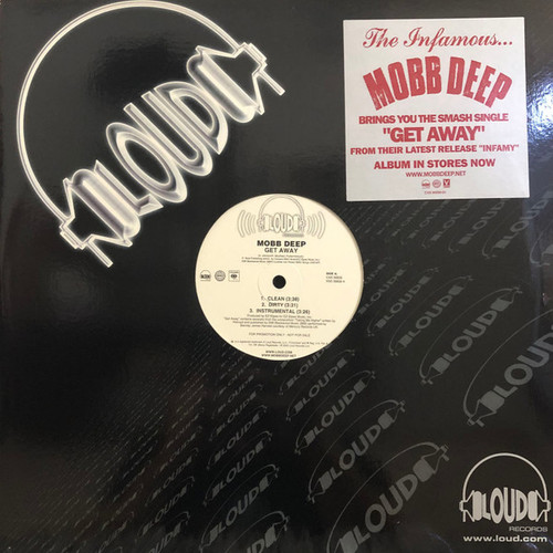 Mobb Deep - Get Away - Loud Records, Steven Rifkind Company, Columbia - CAS 56839 - 12", Promo 1179153150