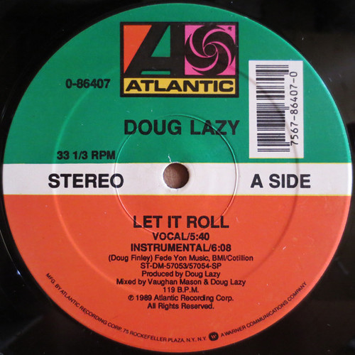 Doug Lazy - Let It Roll (12")