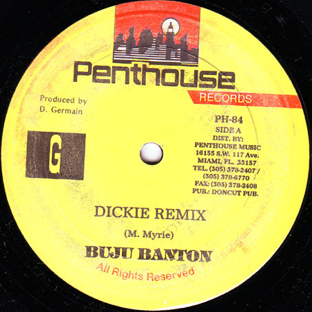 Buju Banton / Nadine Sutherland & Buju Banton - Dickie Remix / Wicked Dickie (12")