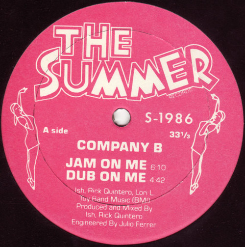 Company B - Jam On Me (12")