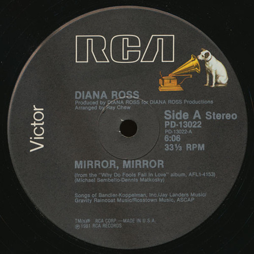 Diana Ross - Mirror, Mirror (12")