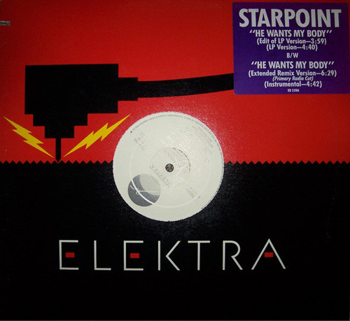 Starpoint - He Wants My Body - Elektra - ED 5206 - 12", Pro 1183974731