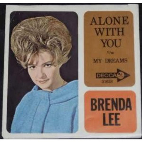 Brenda Lee - Alone With You - Decca - 31628 - 7", Single, Glo 1184024447