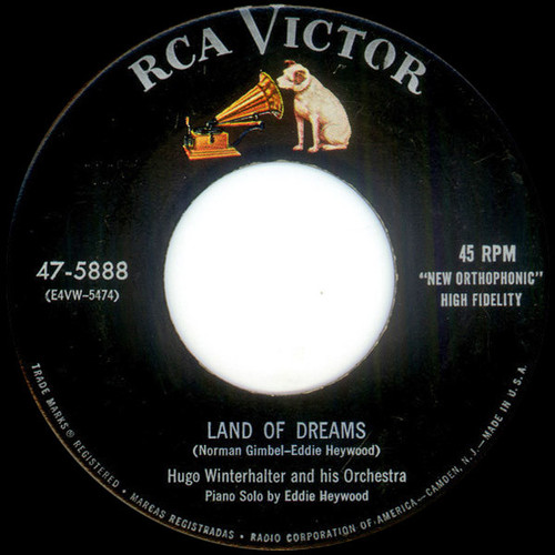 Hugo Winterhalter Orchestra / Hugo Winterhalter Orchestra - Land Of Dreams - RCA Victor - 47-5888 - 7", Single, Ind 1184398088