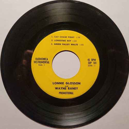 Lonnie Glosson, Wayne Raney - Harmonica Instrumental (7", EP, Promo)