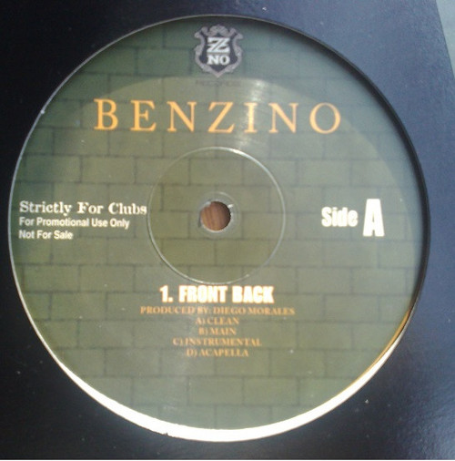 Benzino - Front Back / Her (12", Single, Promo)