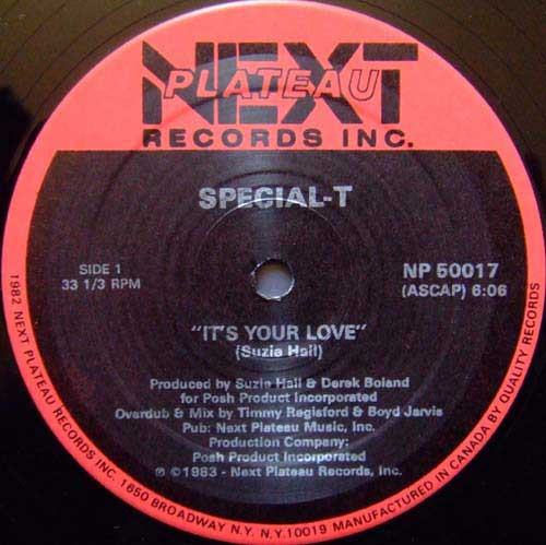Special-T - It's Your Love (12")