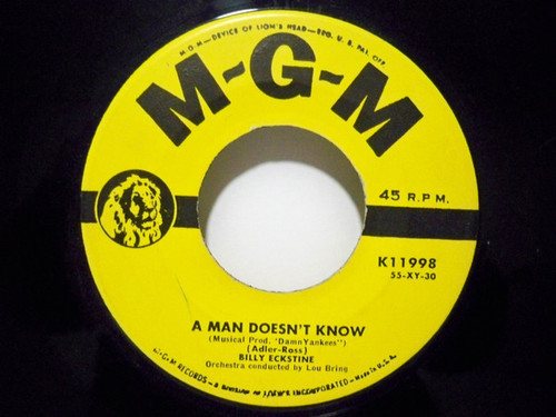 Billy Eckstine - A Man Doesn't Know / Careless Lips (7", Single)