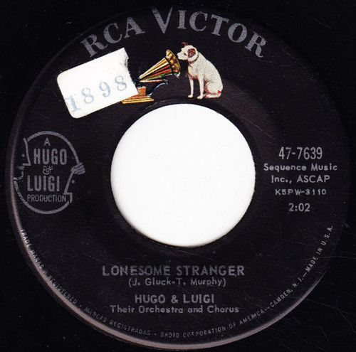 Hugo & Luigi - Lonesome Stranger (7", Single)