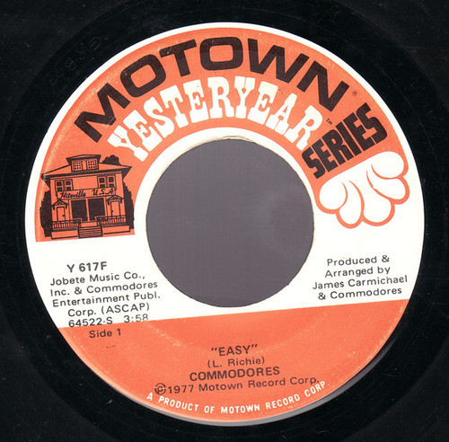 Commodores - Easy / Brick House (7")