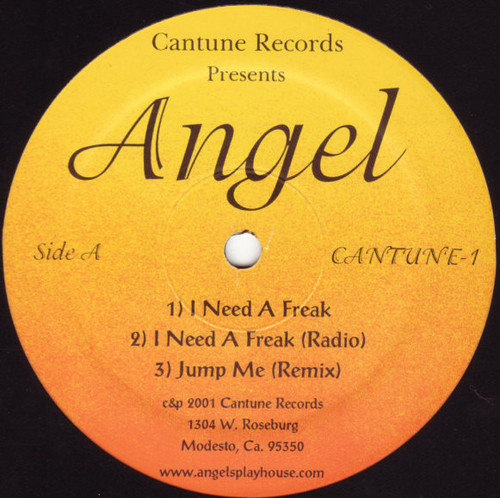 Angel (22) - I Need A Freak (12")