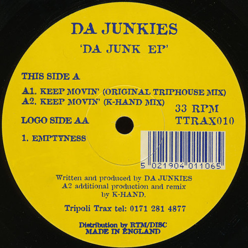 Da Junkies - Da Junk EP (12", EP)